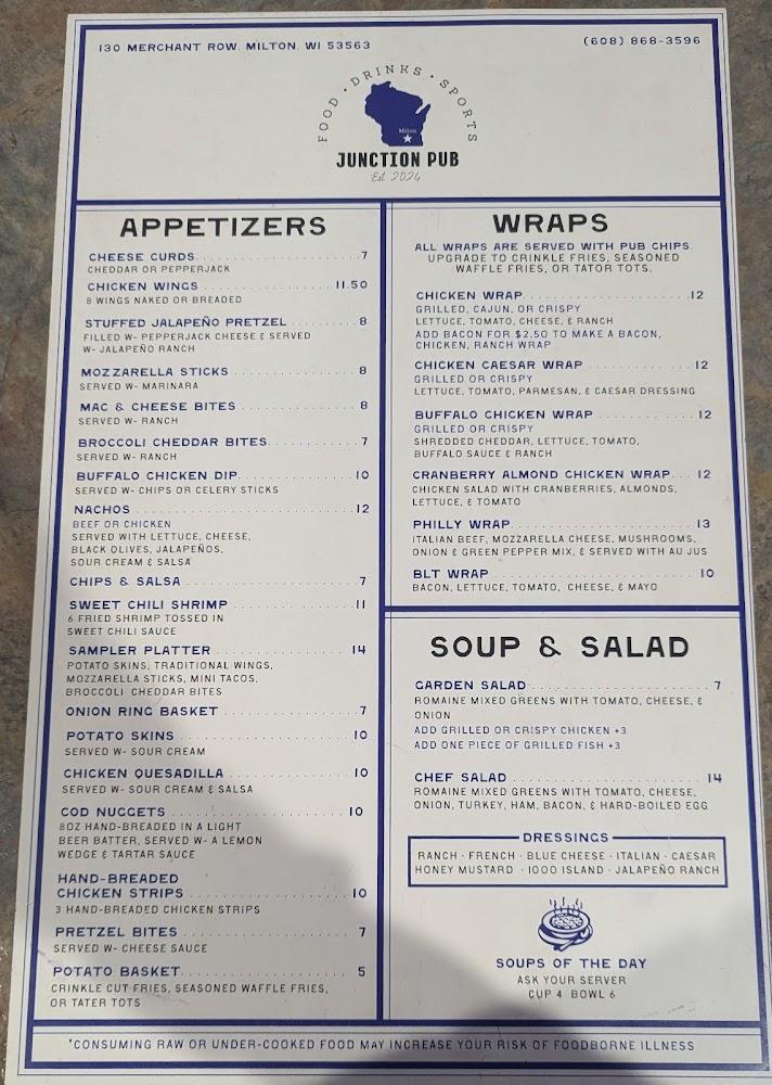 Junction Pub Sampler Platter